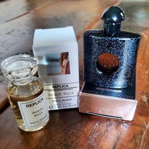 YSL Black Opium + Maison Margiela Beach Walk